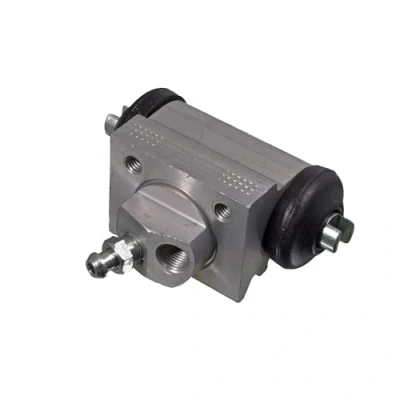 Image of 583301Y000 Brake Cylinder BLUE PRINT ADG044112 18mm Rear Axle Left Aluminium