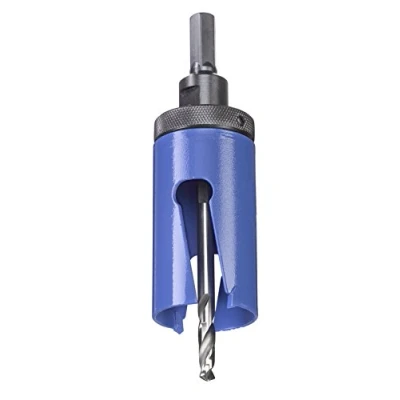 Image of kwb Universal Hole Saw 40 mm Diameter Size, Extra Sharp Carbide Teeth, 8 Center Drill