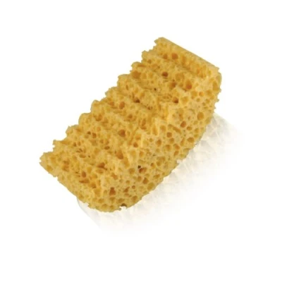 Image of NIGRIN 71700 Semicircular Car Sponge with Grooved Edge