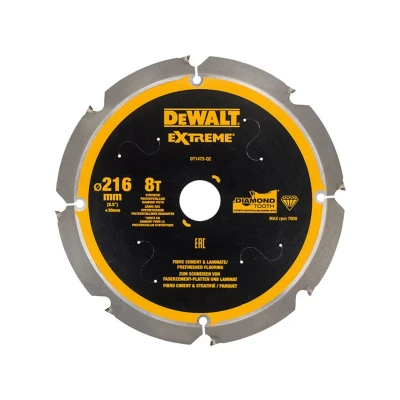 Image of DEWALT DT1473 QZ Circular Saege Blade PCD 216 x 30 mm 8Z, 6, Set of 6 Pieces