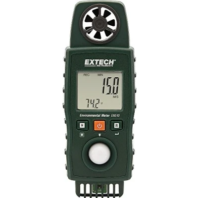 Image of Extech EN510 Ten In one Environmental Meter, Green