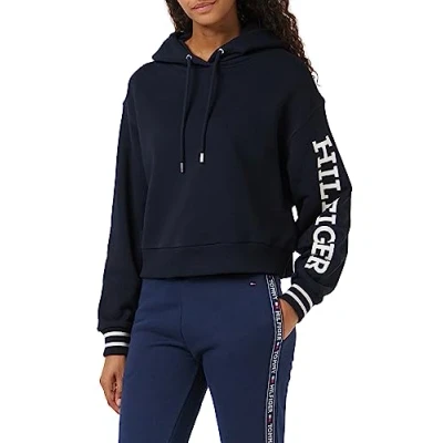 Image of Tommy Hilfiger Women&#039;s Hoodie, Blue (Desert Sky), L