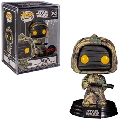 Image of Robo Alive Funko Pop! Star Wars: Futura Skin Jawa Bobble Head (Exclusive)
