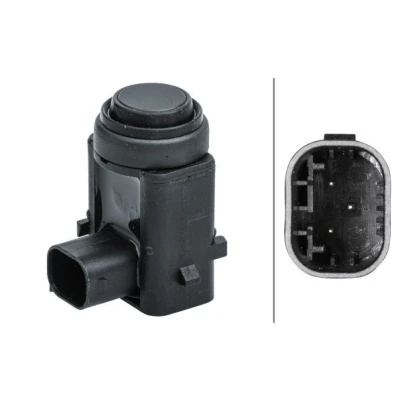Image of 1S7J15K859AA, 2L1T15K859AA Parking Sensors HELLA 6PX 358 141 491 FORD: MONDEO 3, FIESTA 5, 3 Stufenheck