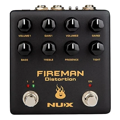 Image of NUX Fireman Dual Distortion Pedal