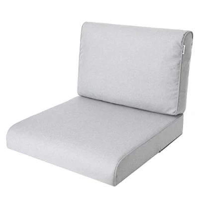 Image of PillowPrim, Chair Cushion for Rattan Chair, Outdoor, Pallet Cushion, Seat Furniture, Ash, 70 x cm