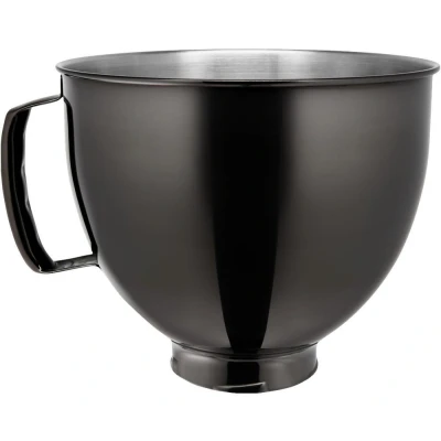 Image of KitchenAid Stainless Steel Mixing Bowl 4.8 L Radiant Black 5ksm5ssbrb