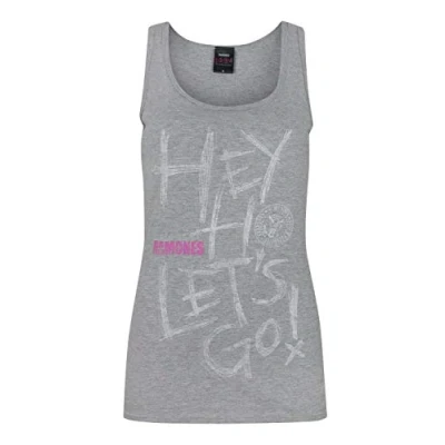 Image of Ramones Hey Ho Women&#039;s Vest Grey