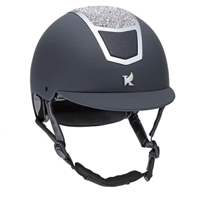 Image of Shires Karben Valentina Riding Hat Silver 59 61cm
