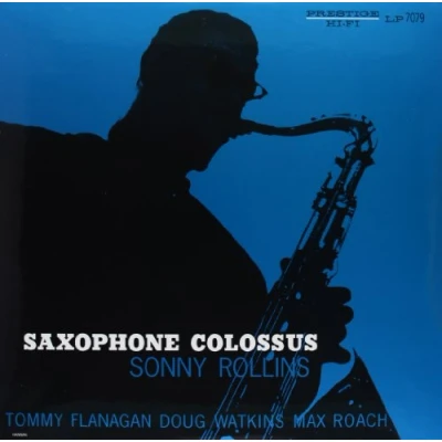 Image of Sonny Rollins Saxophone Colossus 180gm 2022 UK vinyl LP PRLP7079