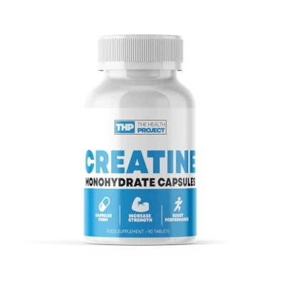 Image of The Health Project Ultimate Creatine 3000 Miligrams per Serving Increase Strength Boost Performance 30 Servings 90 Capsules