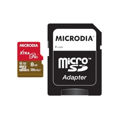 Image of MICRODIA XTRA™ PRO microSDXC UHS 1 Card + SD Adapter (32, GB)