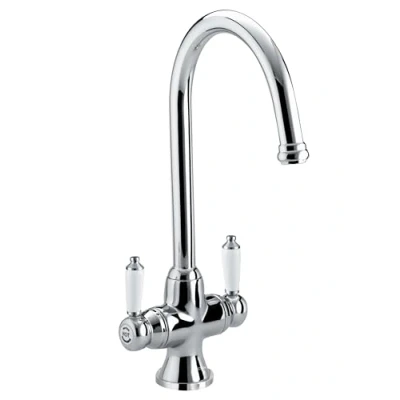 Image of Bristan RS SNK EF C Renaissance Easyfit Sink Mixer Kitchen Tap, Chrome