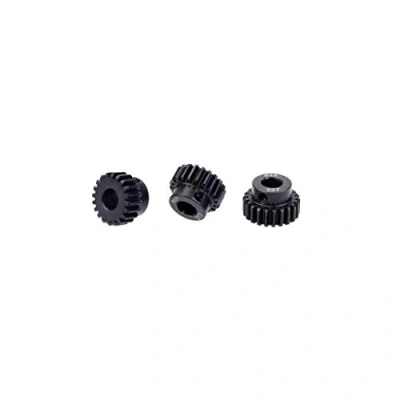 Image of DollaTek 3PCS M0.6 17T 28T Metal Pinion Motor Gear for 5mm Shaft 1/8 RC Car Engine Spare Parts 18T 19T