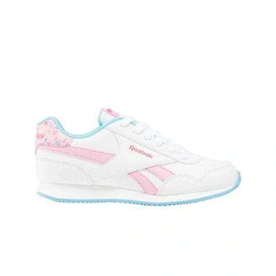 Image of Reebok Royal CL Jog 3.0 Sneaker, White/ASTROROSE/DIGITALBLUE, 12.5 UK Child
