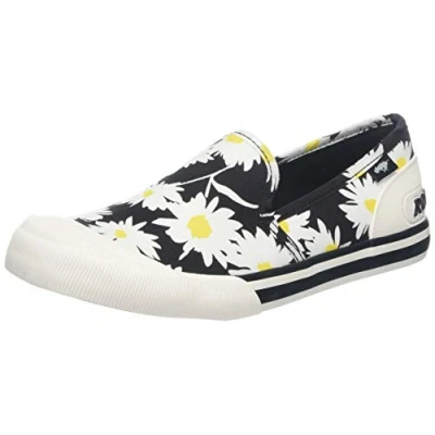 Image of Rocket Dog Women&#039;s Jazzin Slip On Trainers, Black A00, 4 UK