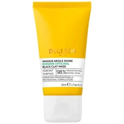 Image of Decleor Unisex Romarin Officinal Black Clay Mask 50 ml One Size