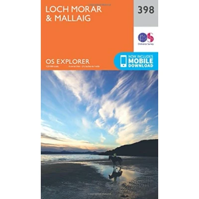 Image of Explorer 398 Loch Morar &amp; Mallaig Map With Digital Version