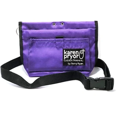 Image of SATOHA Karen Pryor Clicker Training Purple Treat Pouch by Terry Ryan
