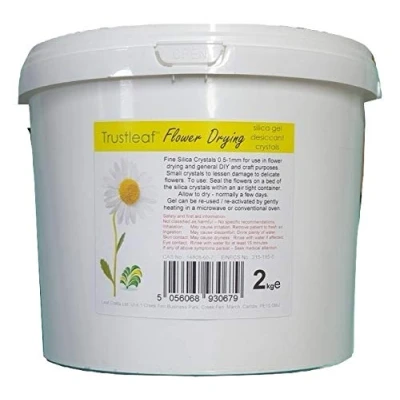 Image of Trustleaf 2kg / 4.4lbs TUB Flower Drying Granular Silica Gel Crystals 0.5 1mm Grain Sand (2kg f)