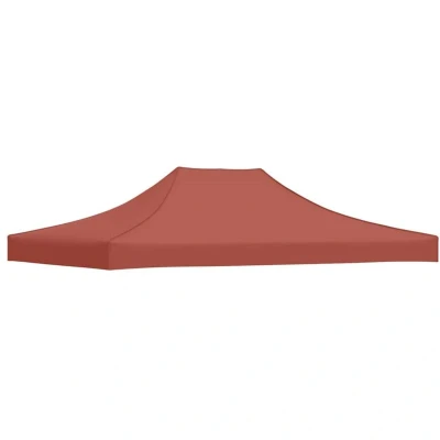 Image of vidaXL Party Tent Roof 4x3 m Terracotta 270 g/m²