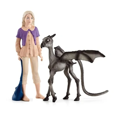 Image of schleich 42636 Luna and Thestral, from 6 years WIZARDING WORLD Figurine, 12 x 2 10 cm