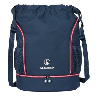 Image of EL GANSO CLASSIC Backpack Sack, Ideal for Children of Different Ages, Comfortable and Versatile, Quality Resistance, 34 x 15 43 cm, Navy Blue, navy, Estándar, Casual