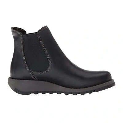 Image of Fly London Women&#039;s Salv Chelsea Boots, Diesel, 6 UK