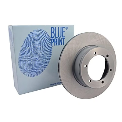 Image of MB295136, MB295971, ML107005 Brake disc BLUE PRINT ADC44399 Front Axle 290mm 20mm 6 Hole 126mm internally vented Coated