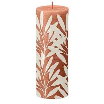 Image of BOLSIUS Rusty Pink Sage Rustic Silhouette Candle 19cm x 7cm