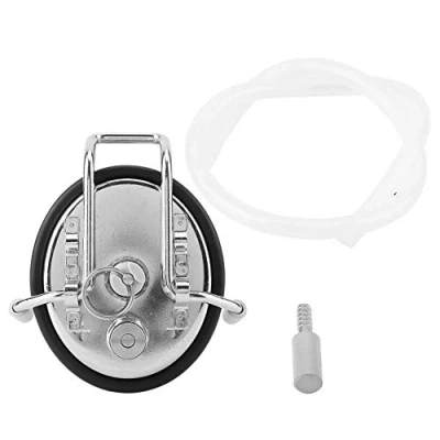Image of Home Brew Cornelius Style Keg Carbonation Lid Kit with 0.5 Micron Diffusion Stone Seal for Corny Beer Wine Barrel