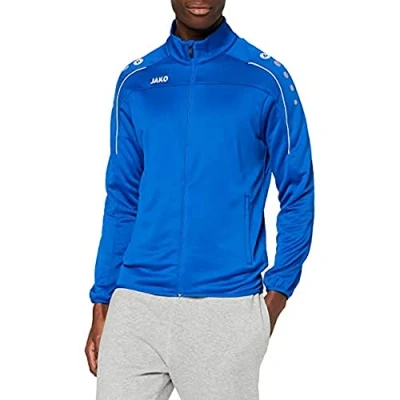 Image of Jako Men&#039;s Classico Tracksuit Top with Full Length Zip, Men, Trainingsjacke Classico, royal