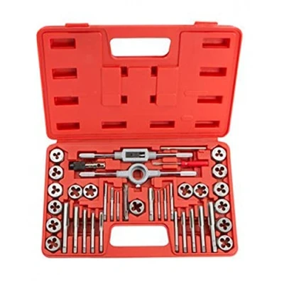 Image of 40 PCE TAP AND DIE SET IN CASE