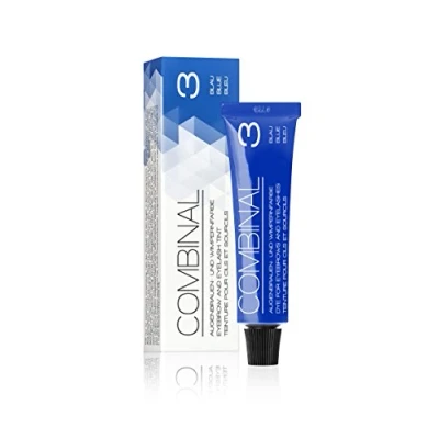 Image of Combinal Dye for Eyebrows and Eyelashes Blue Tint 15ml