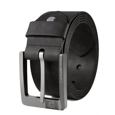 Image of Cartvelli Premium Leather Belt Men&#039;s Black 110 cm Made in Germany with Gift Box Genuine Full Denim Wide 40 mm Suit Jeans Chino Pants M24s 110, caviar