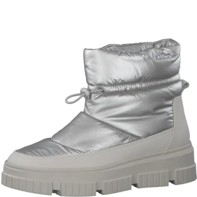 Image of s.Oliver Women&#039;s 5 26454 41 Snow Boot, Champagne, 6 UK