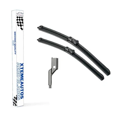 Image of Xtremeauto Replacement Front Windscreen Wiper Frameless Blade Kit 2x Blades For Peugeot RCZ Coupe Mar 2010 Onwards