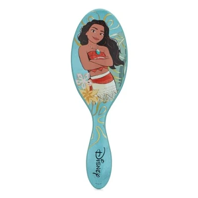 Image of WetBrush Original Detangler Hair Brush With Ultra Soft Intelliflex Bristles to Gently Separate Knots Ease, Wet Is Gentle on Hair, Disney Elegant Princess, Moana