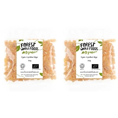 Image of Forest Whole Foods Organic Crystallised Ginger (500g)