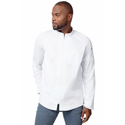 Image of Chef Works Men&#039;s Nepal Coat, White, S