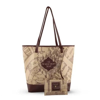 Image of Cinereplicas Harry Potter Shopping Bag Marauder&#039;s Map Official License