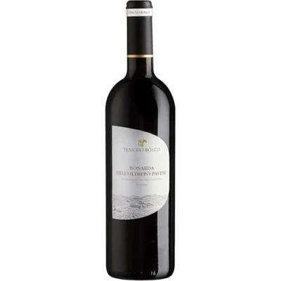 Image of Tenuta Il Bosco Bonarda Vivace DOC Italian Semi Sparkling Red Wine from the Oltrepò Pavese Region in Lombardy, Italy Made with 100% Croatina Grapes 75cl / 750ml, 12% ABV