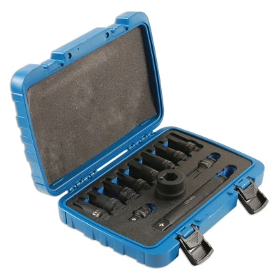 Image of Laser 7690 Heavy Duty Impact Socket Bit Set 3/4&quot;D 12pc