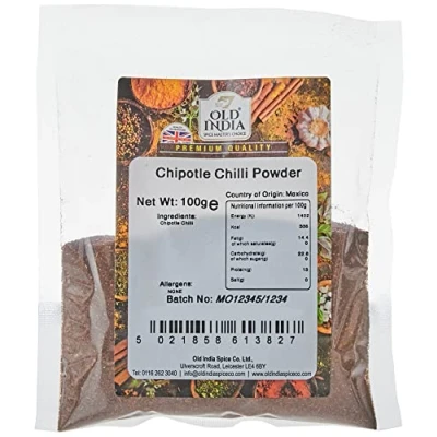 Image of Old India Chipotle Chilli Powder 100g