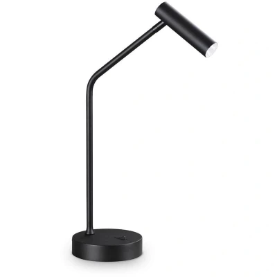 Image of Ideal Lux Easy Integrated LED Table Lamp Black 250Lm 3000K