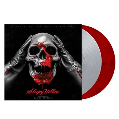 Image of Danny Elfman Sleepy Hollow Blood &amp; Armor Variant Sealed 2024 UK 2 LP vinyl set WW157 / D003986001