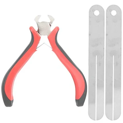 Image of Bnineteenteam Guitar Fret Pliers, Puller String Cutter Nipper Removal Plier with Steel Plates, Pliers Performance Accessory Musical Instrument Accessories
