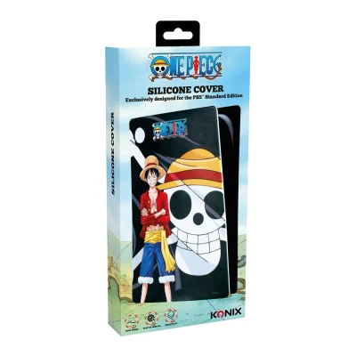 Image of KONIX One Piece PS5 Silicone Cover, Blue