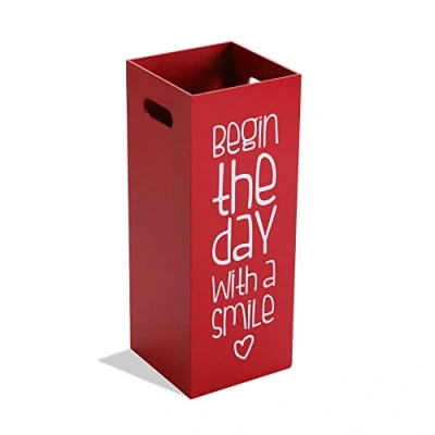Image of Versa Red Umbrella Stand Fluor,53x21x21 cm