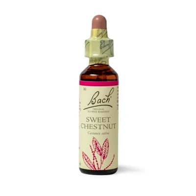 Image of Bach Original Flower Remedies (Sweet Chestnut) Find Joy &amp; Hope, Remain Optimistic, Emotional Wellness, Natural Essence, 20ml